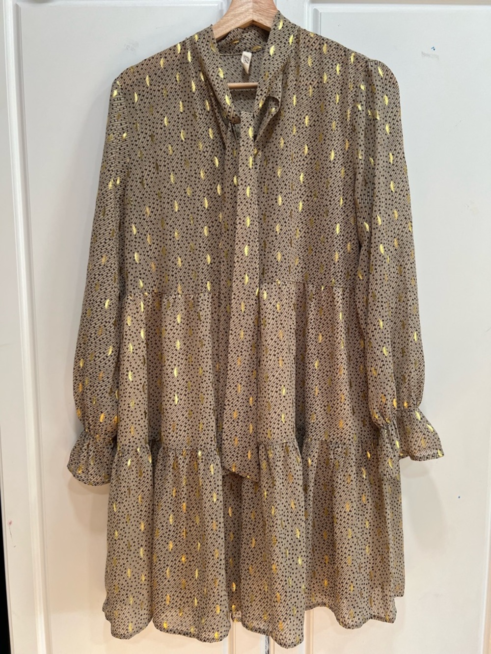 Elan women tunic‎ long sleeve dress size S